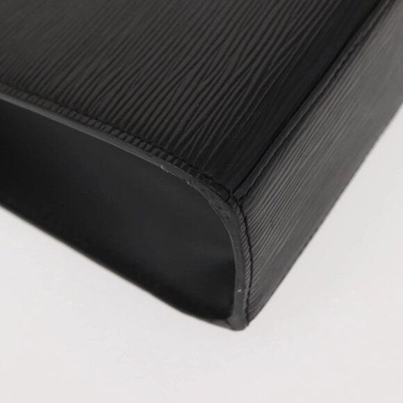 LOUIS VUITTON Epi Malesherbes Hand Bag Black M52372 LV Auth 149589 - Picture 9 of 15